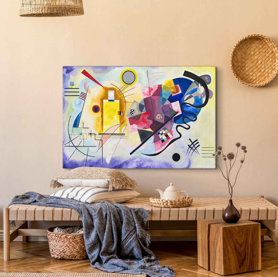 Wassily Kandinsky Yellow Red Blue 1925 Abstract Masterpiece Poster - Image 3