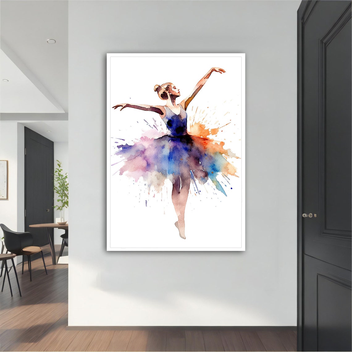 Ballerina Effect Ballerina Girl Print Ballerina Wall Art Ballerina Print Ballerina Girl Painting Decor For Gift - Image 5