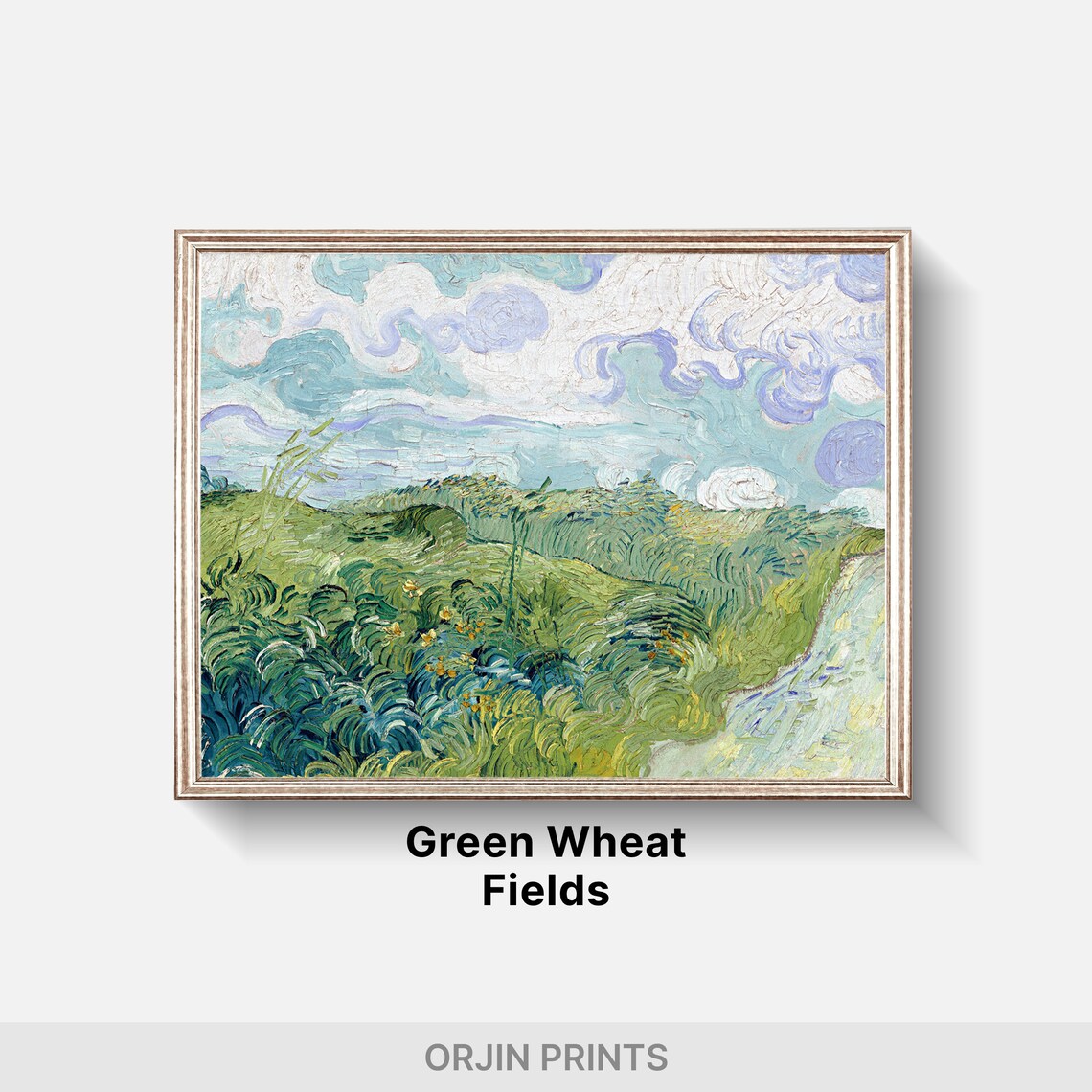 Dynamic Life Energy Vintage Wheat Fields - Image 2