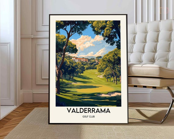 Valderrama Golf Course Poster Wall Art Print Photo Travel