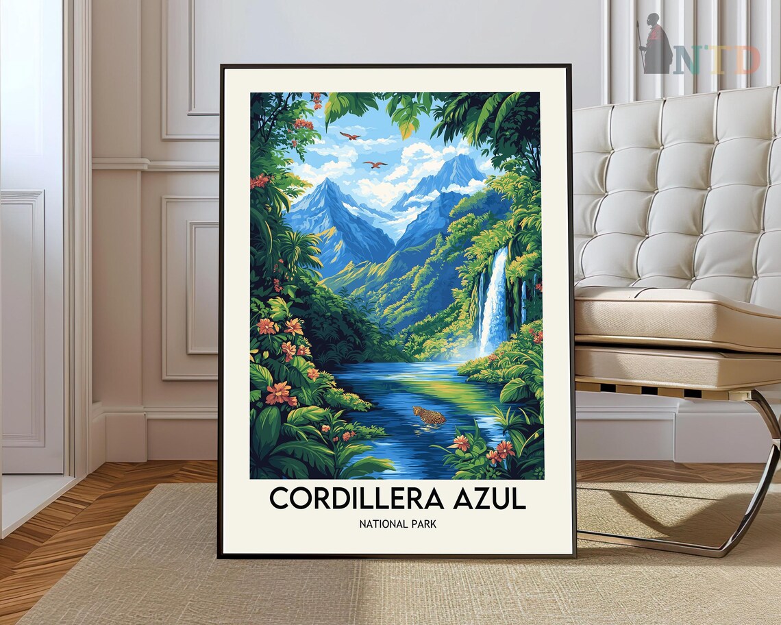 Cordillera Azul Poster Wall Art Print Photo Peru