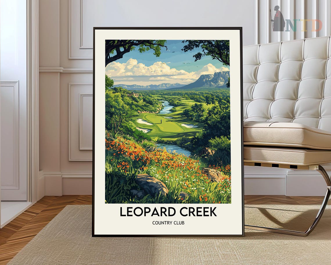 Leopard Creek Country Club Poster Wall Art Print Photo