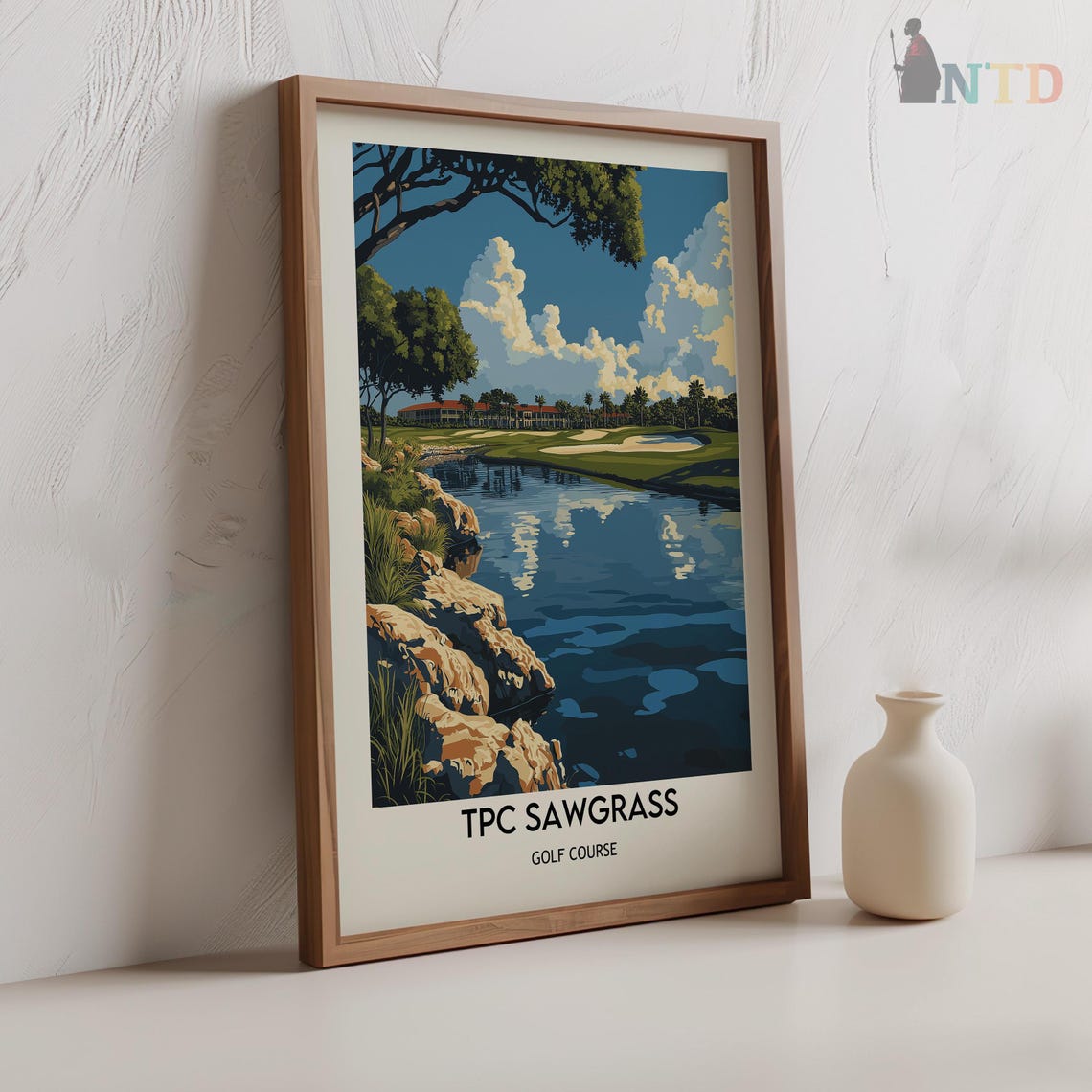 Tpc Sawgrass Print Tpc Sawgrass Wall Art Tpc Sawgrass Poster Tpc Sawgrass Photo Tpc Sawgrass Poster Print Golf Course Print - Image 2