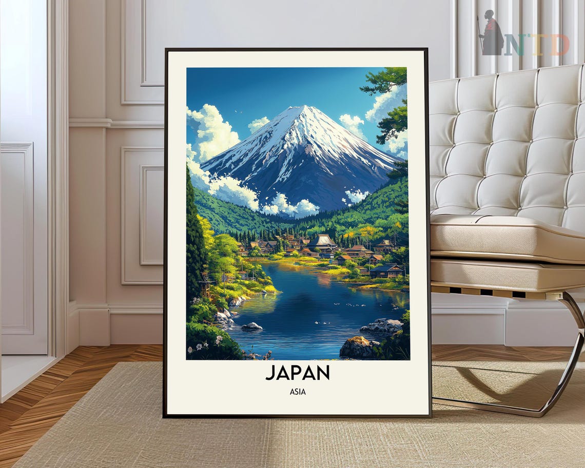 Japan Print Japan Wall Art Japan Poster Japan Photo Japan Poster Print Japan Travel Poster Japan Tokyo Kyoto Osaka Yokohama City