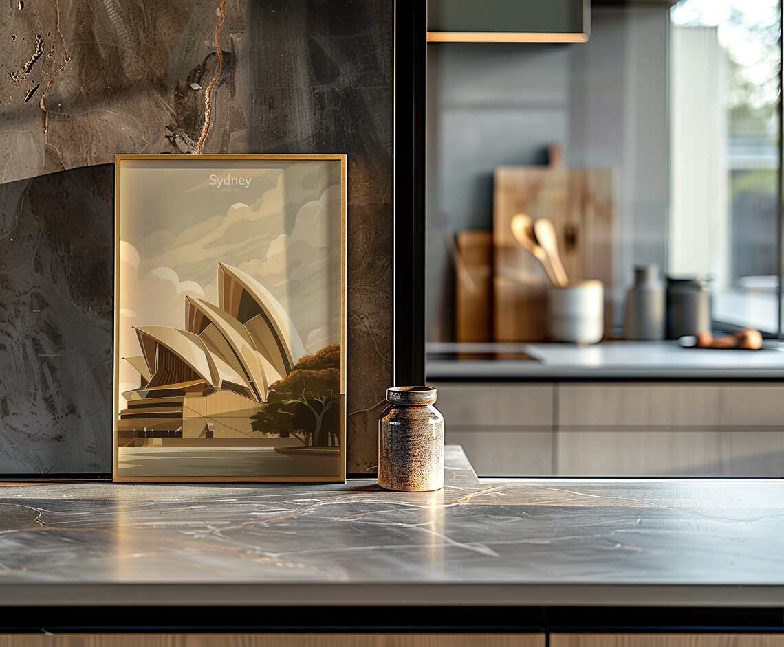 Sydney Opera House - Minimalist Travel Poster - Image 4