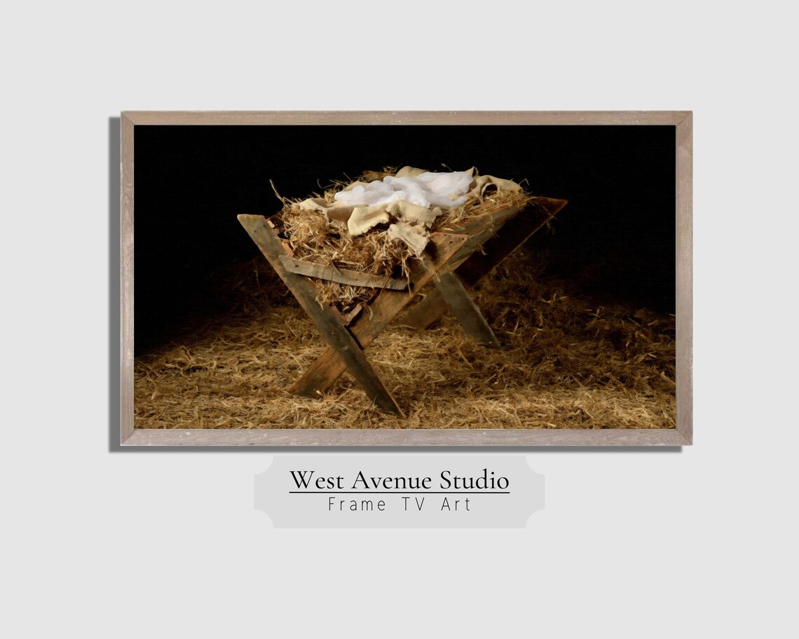 Nativity Jesus Is The Reason For The Season Art Print