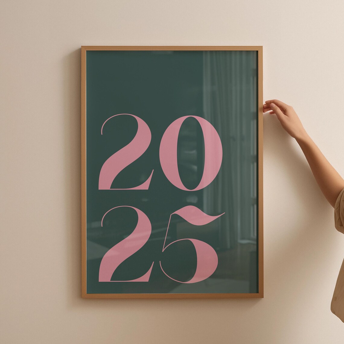 Retro 2025 Year Poster, Birthday Gift New Year - Image 2