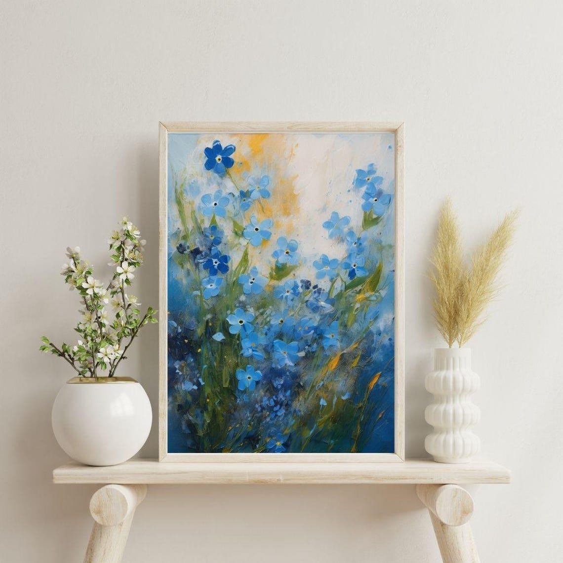 Forget Me Not, Impressionism Wall Art