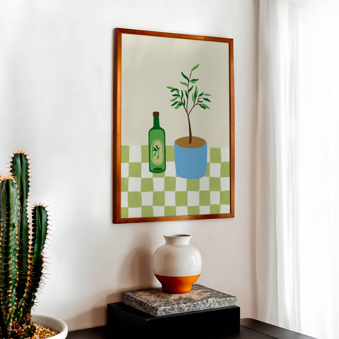 Olive Oil Olive Tree Christian Scripture Art Print - Image 2