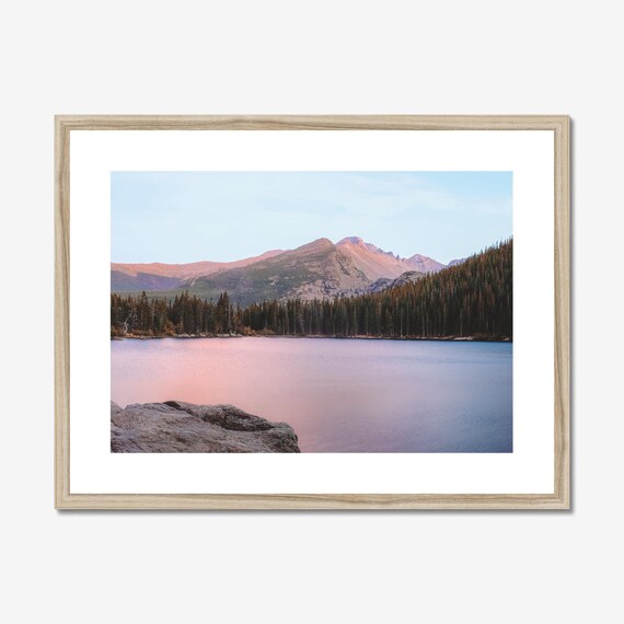 Bear Lake Colorado Sunset Photography, Rocky Mountain Landscape
