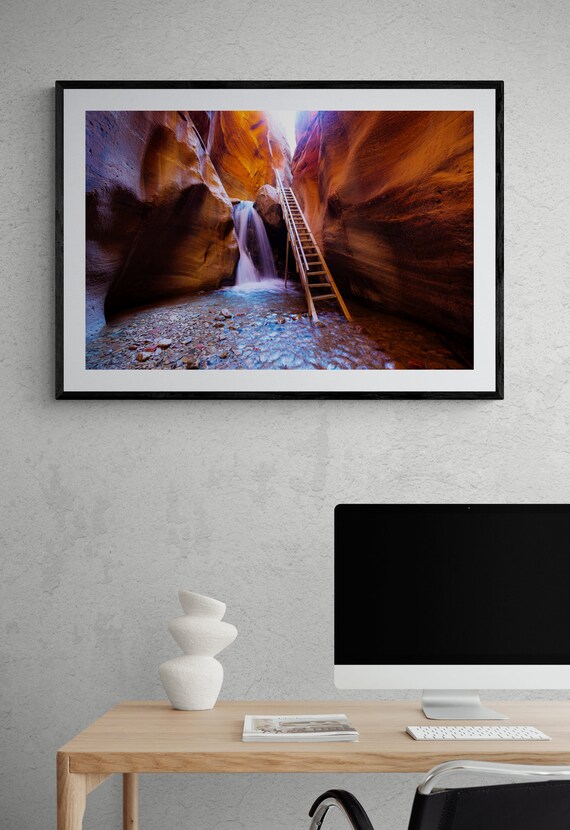 Kanarra Falls Utah, Slot Canyon Landscape Photography
