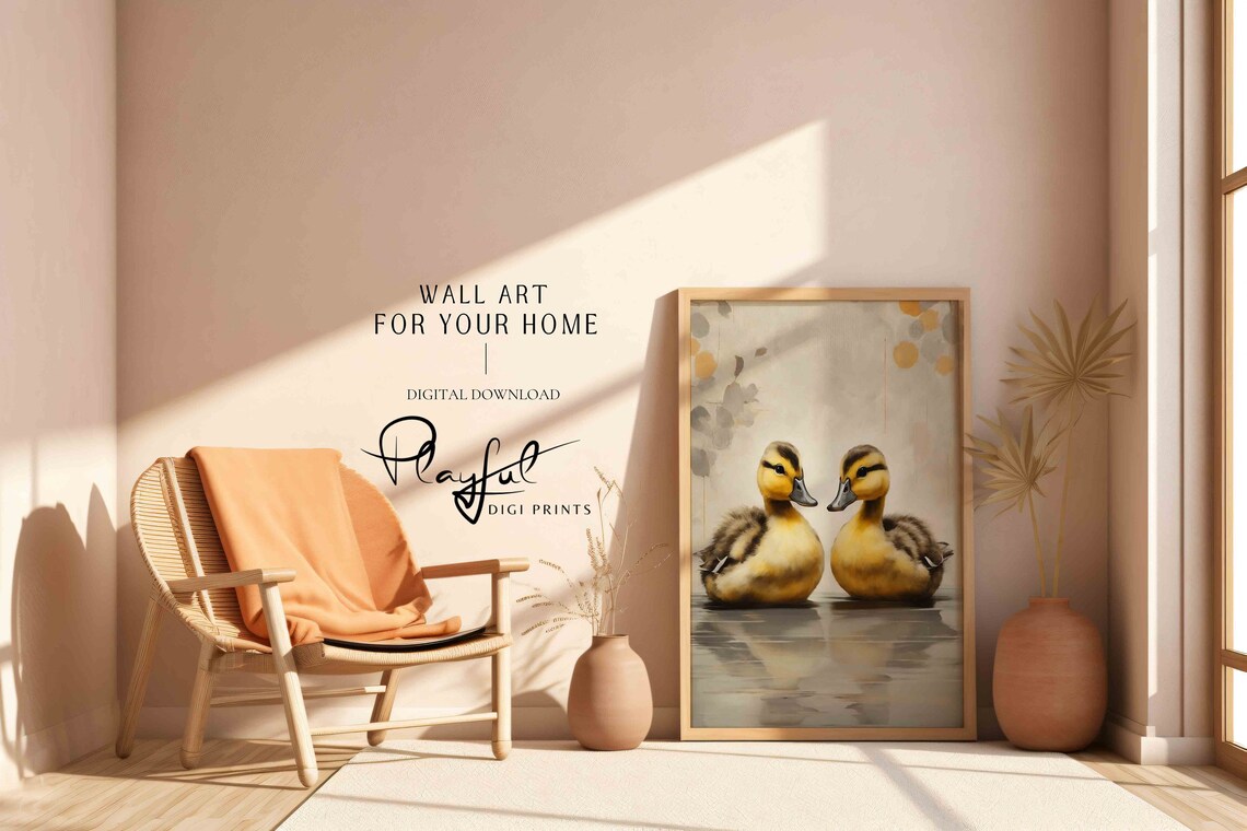 Cute Ducklings Poster, Easter Spring Decor - Image 5