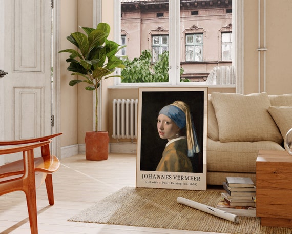 Johannes Vermeer Girl With A Pearl Earring Art Print