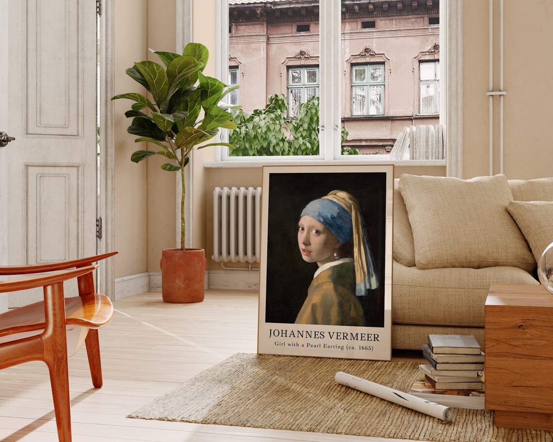 Johannes Vermeer Girl With A Pearl Earring Art Print