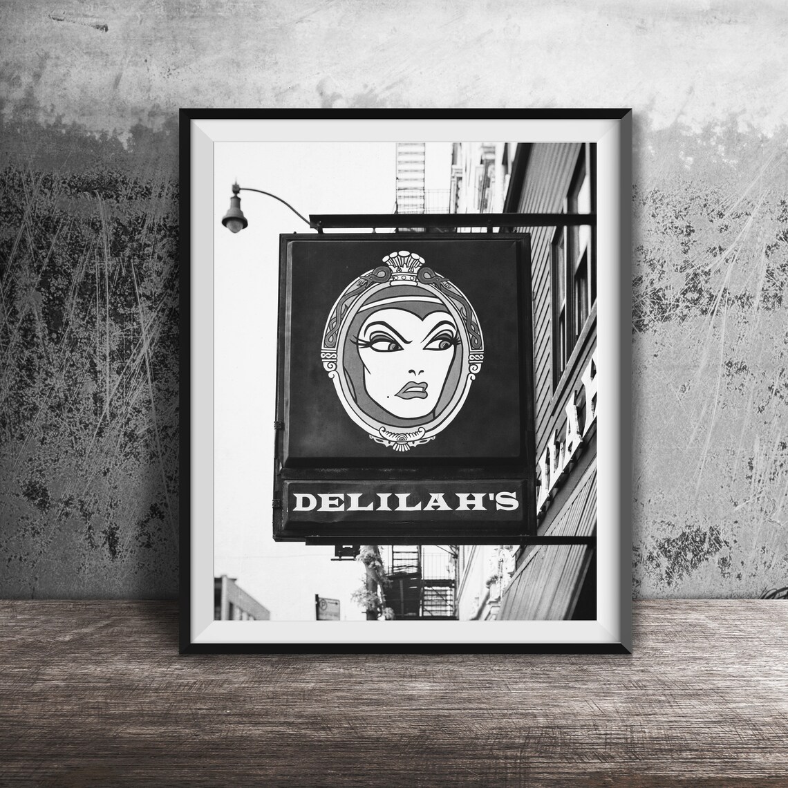 Delilahs Lincoln Park Chicago Travel Poster Art Print - Image 2