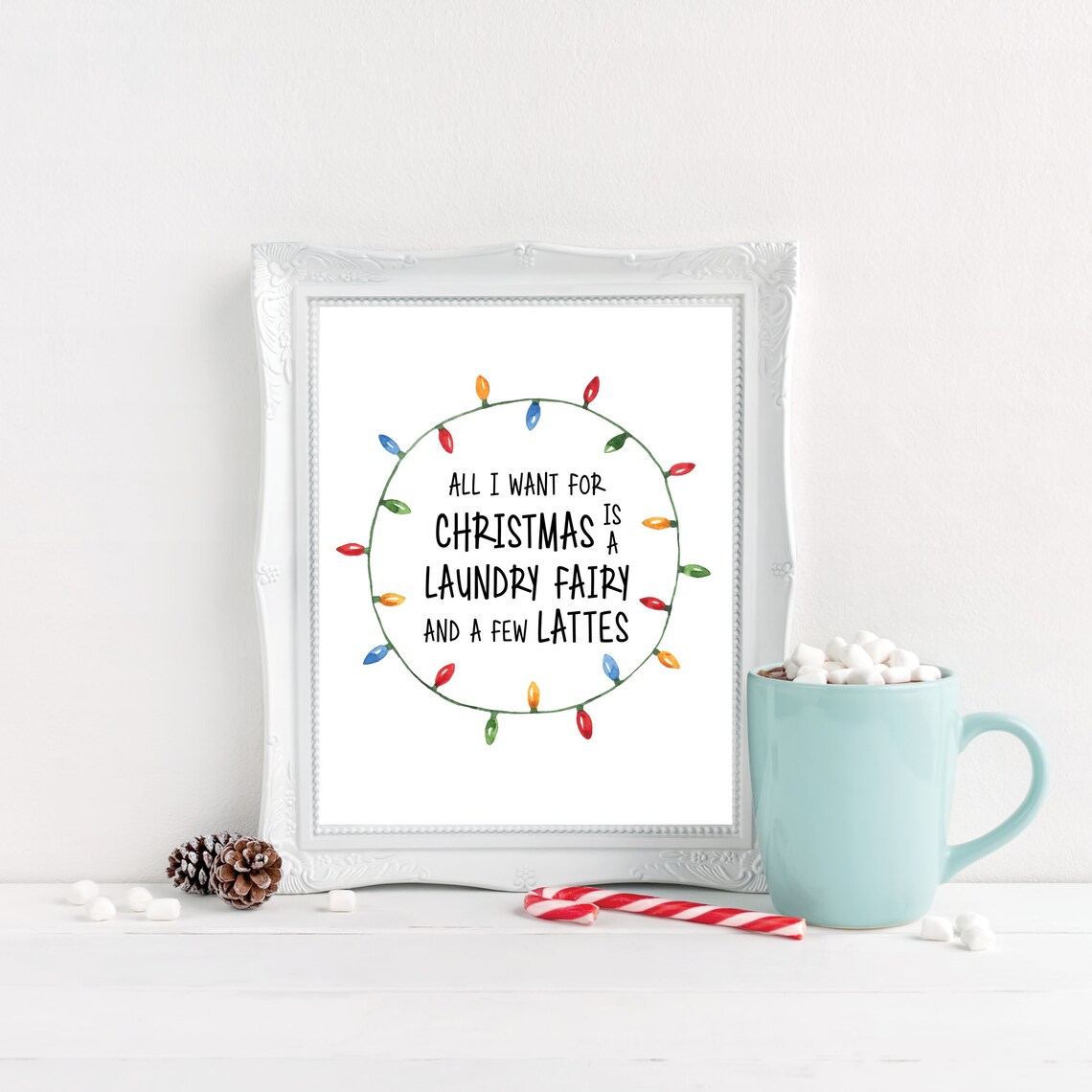 Christmas Sign Decor Wall Art Funny Printablechristmas Decorations Party