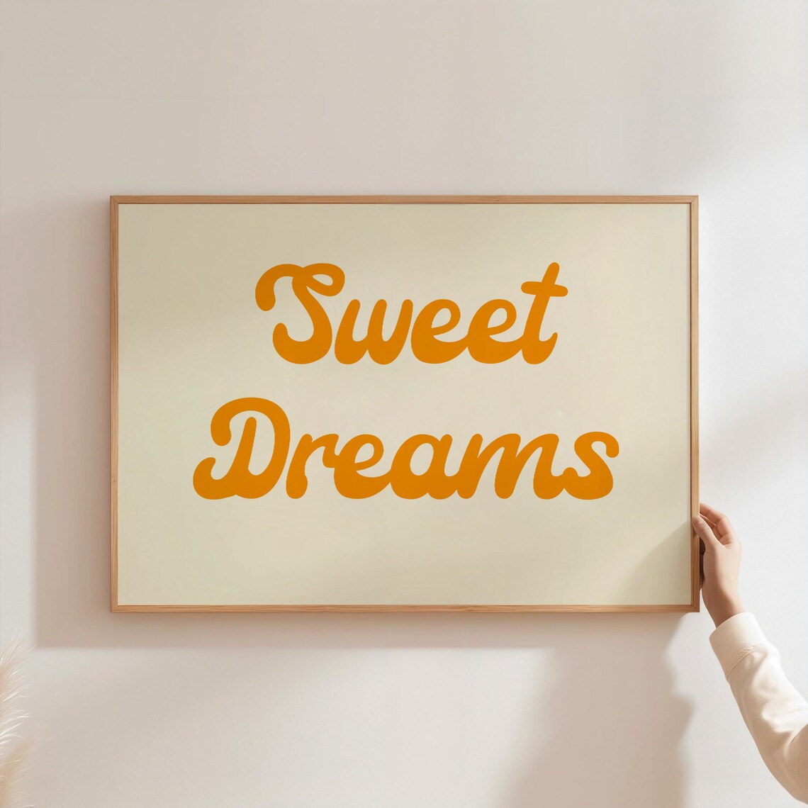 Sweet Dreams Retro Poster, Dorm Room Wall Art - Image 2