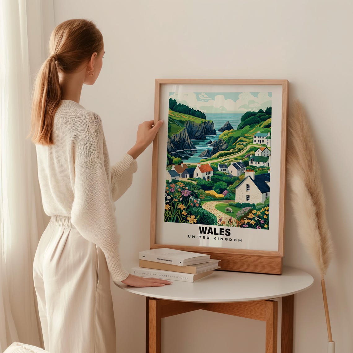 Wales Print Wales Poster Wales Views Wales Coast Wales Mountains Wales Charm Wales Beauty Wales Heritage Wales Art British History - Image 2
