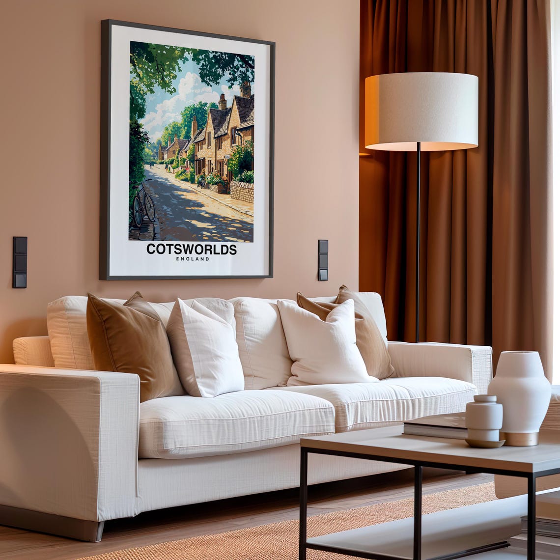 Cotswolds United Kingdom Travel Print Wall Art Cotswolds United Kingdom City Print Cotswolds United Kingdom Travel Gift Cotswolds - Image 4