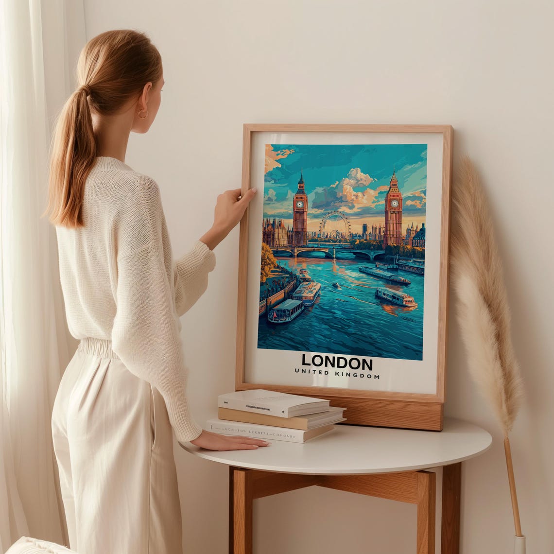 London Print England Poster Travel Wall Art Cityscape Print Uk Poster Urban Art Scenic Decor Historic Print Travel Poster - Image 2
