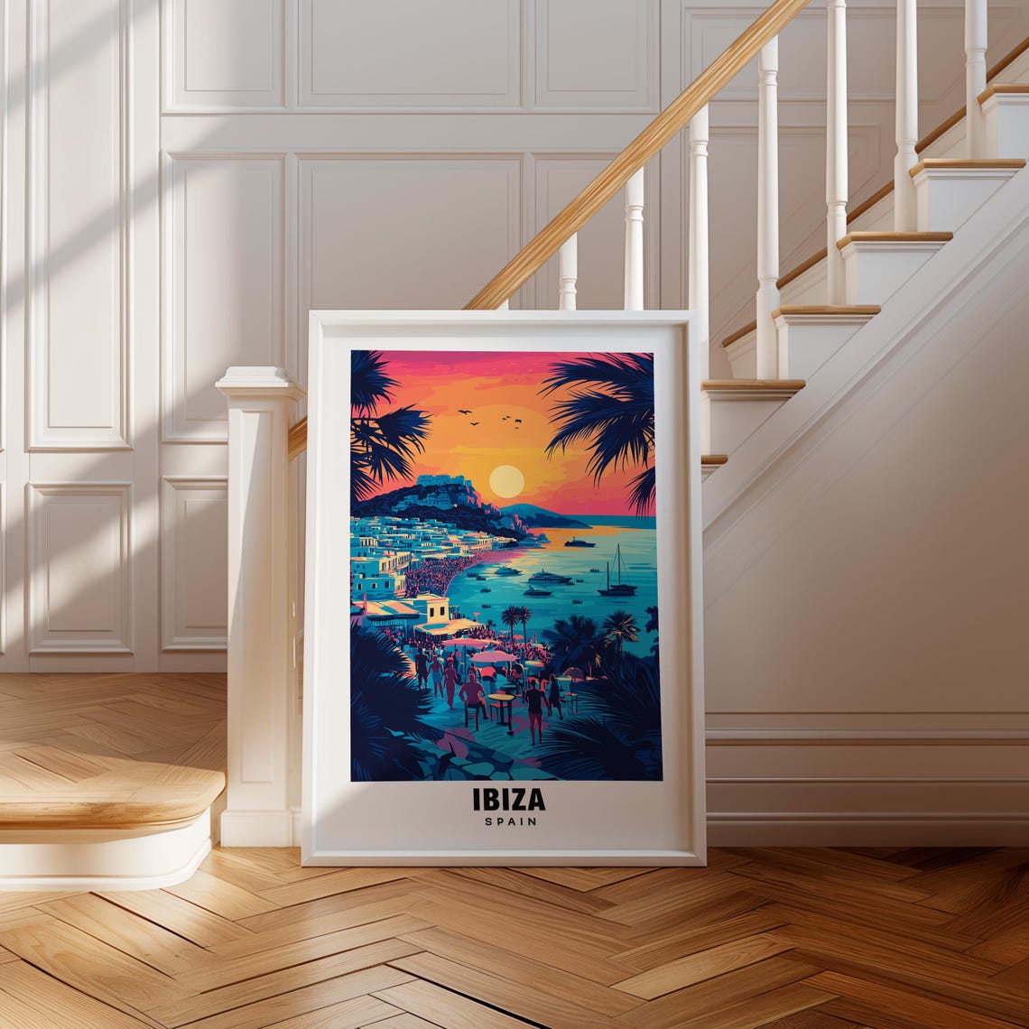 Ibiza Print Spain Poster Ibiza Views Ibiza Beaches Ibiza Nightlife Spain Charm Ibiza Beauty Ibiza Heritage Ibiza Art Spanish Art
