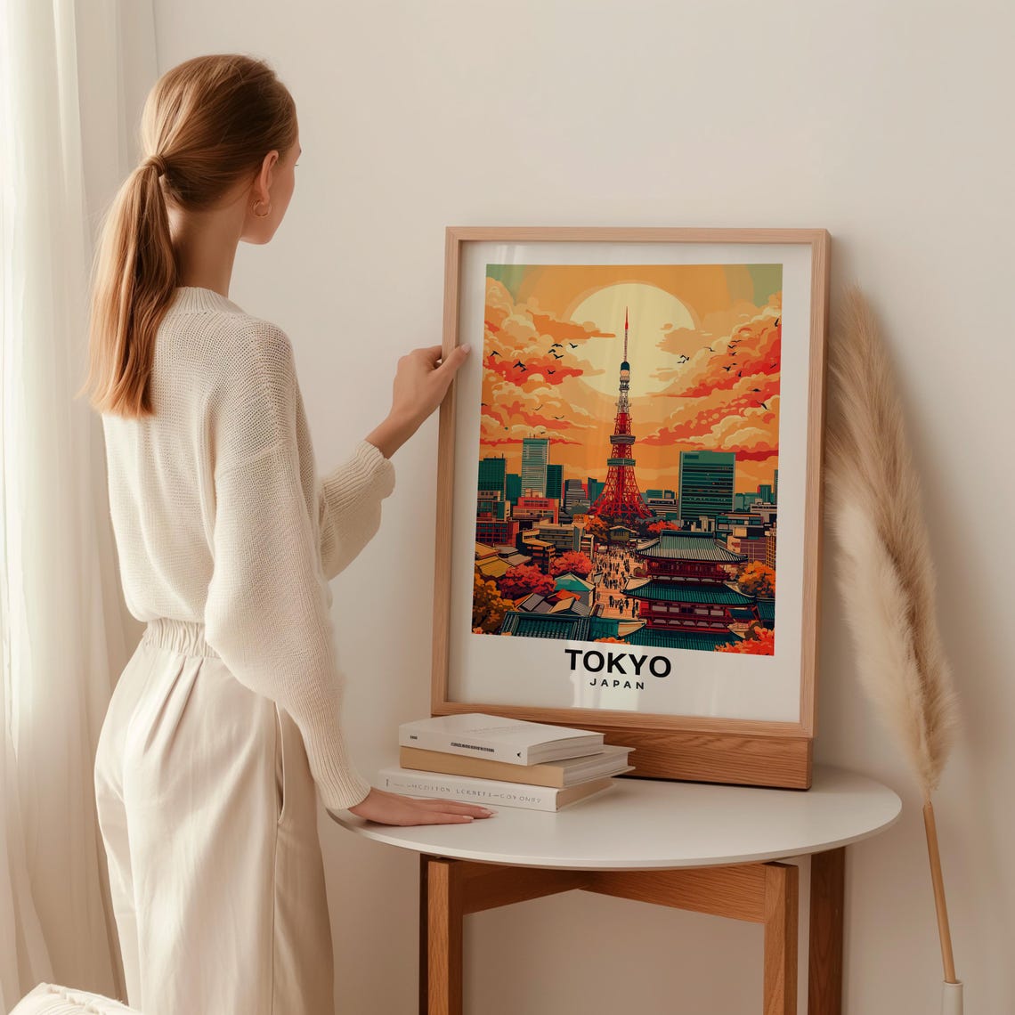 Tokyo Print Japan Poster Tokyo Views Tokyo Art Japan Charm Tokyo Beauty Urban Heritage Scenic Landscape Japanese Culture Japan Art - Image 2