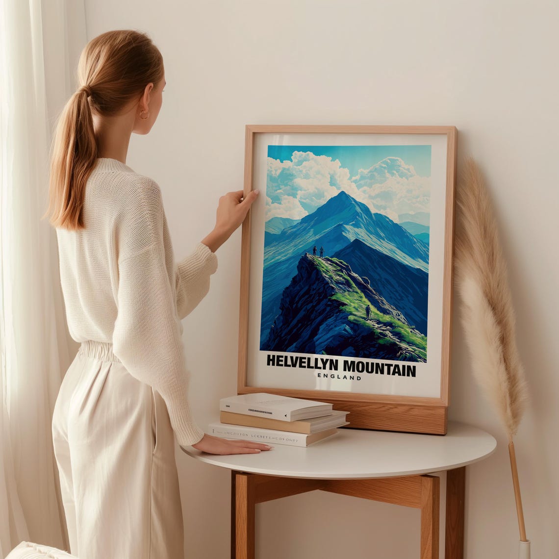 Helvellyn Mountain Print England Poster Helvellyn Views Helvellyn Peaks Helvellyn Trails England Charm Helvellyn Beauty Helvellyn Art - Image 2