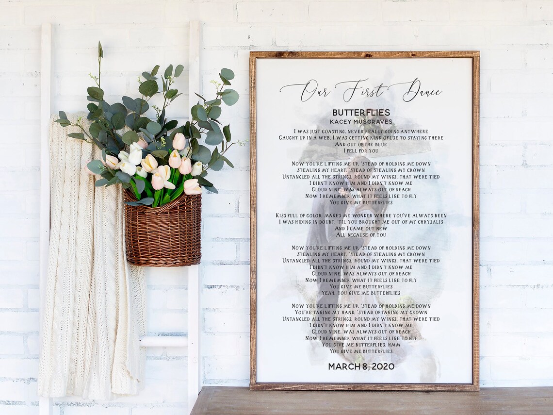 Our First Dance, Custom Watercolor Effect Print - Image 3