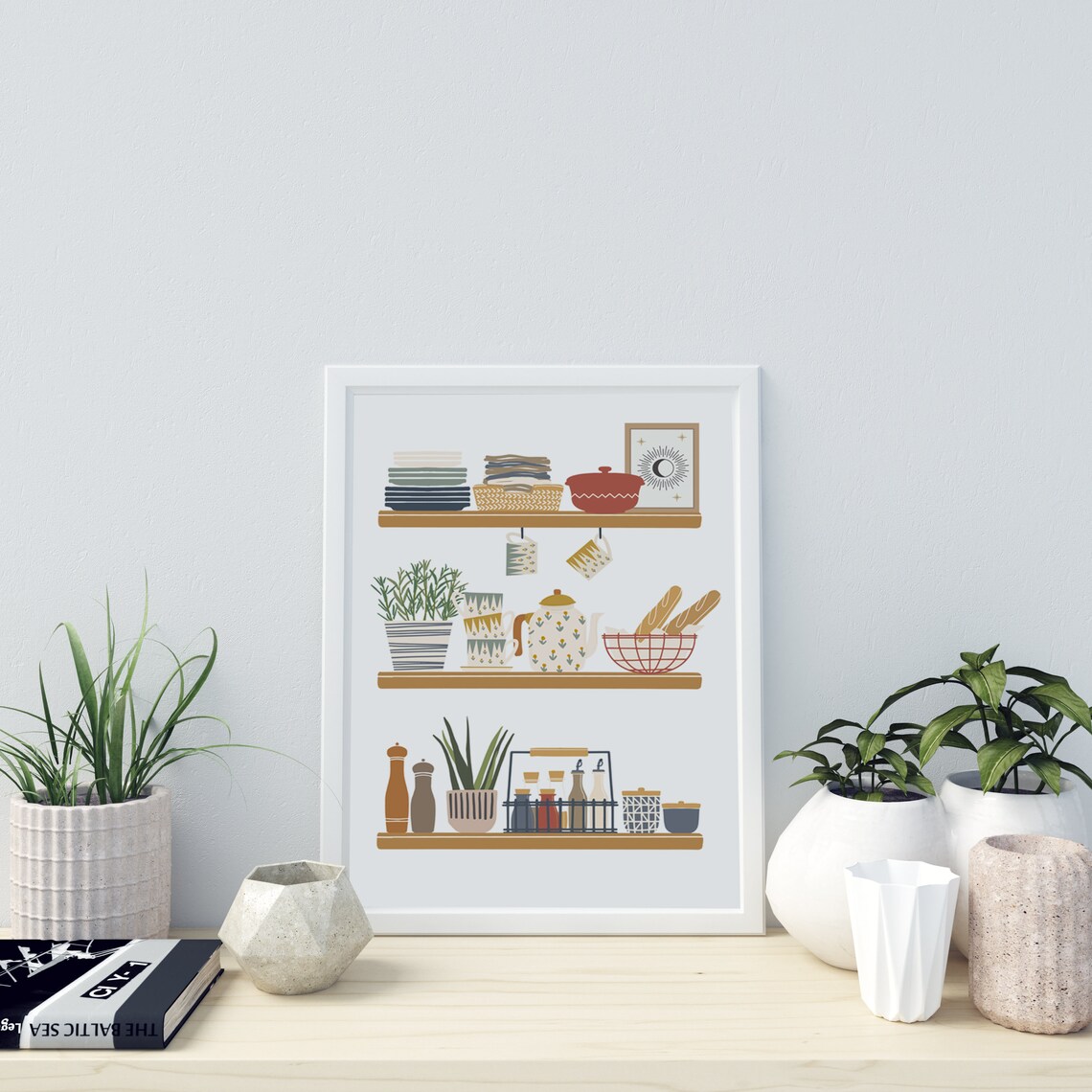 Kitchen Wall Art Poster, Modern Kitchen Decor - Image 4