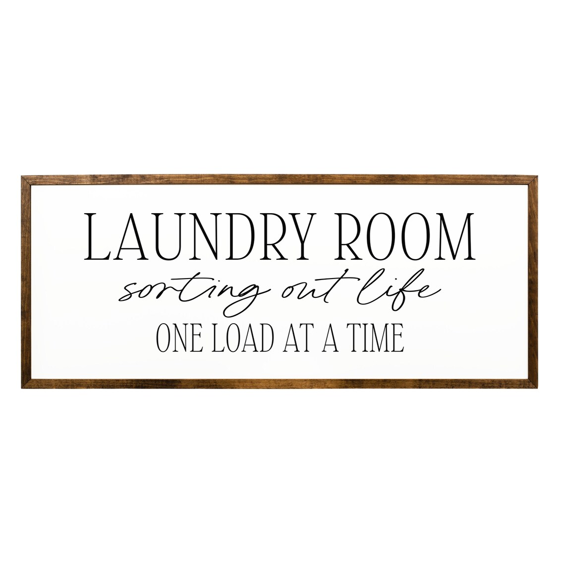 Laundry Room Sorting Out Life, Farmhouse Art Print - Image 2