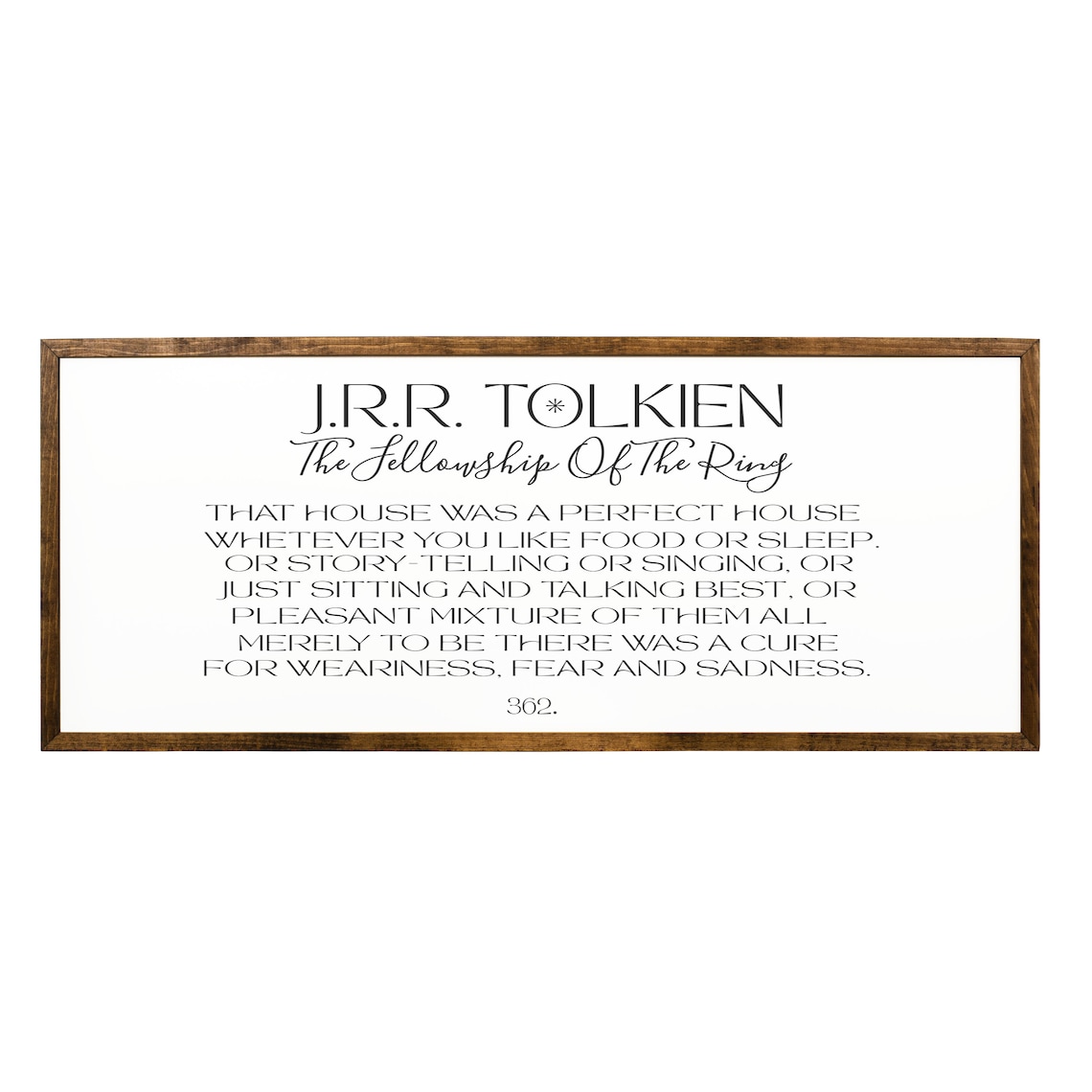 Lord of the Rings Quote, Tolkien Office Art Print - Image 2