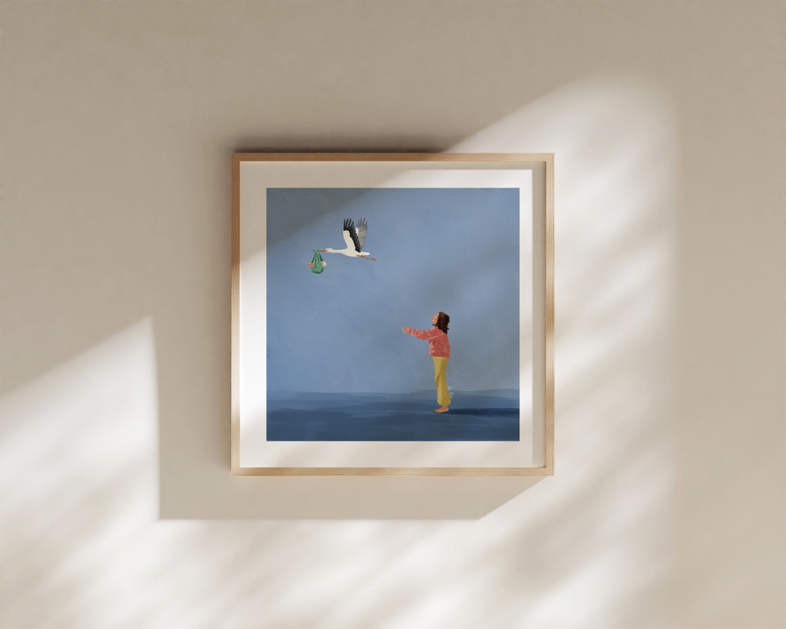 Maybe One Day Quote Art Print - Image 2