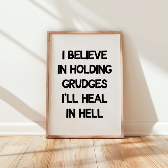 Witty Sarcastic Home Wall Print Hallway Art Funny Bedroom Typography Living Room
