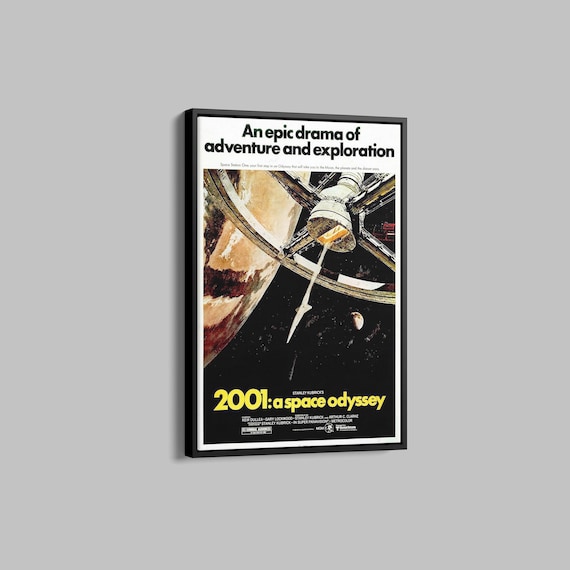 2001 A Space Odyssey Kubrick Epic Sci-Fi Classic Movie Poster