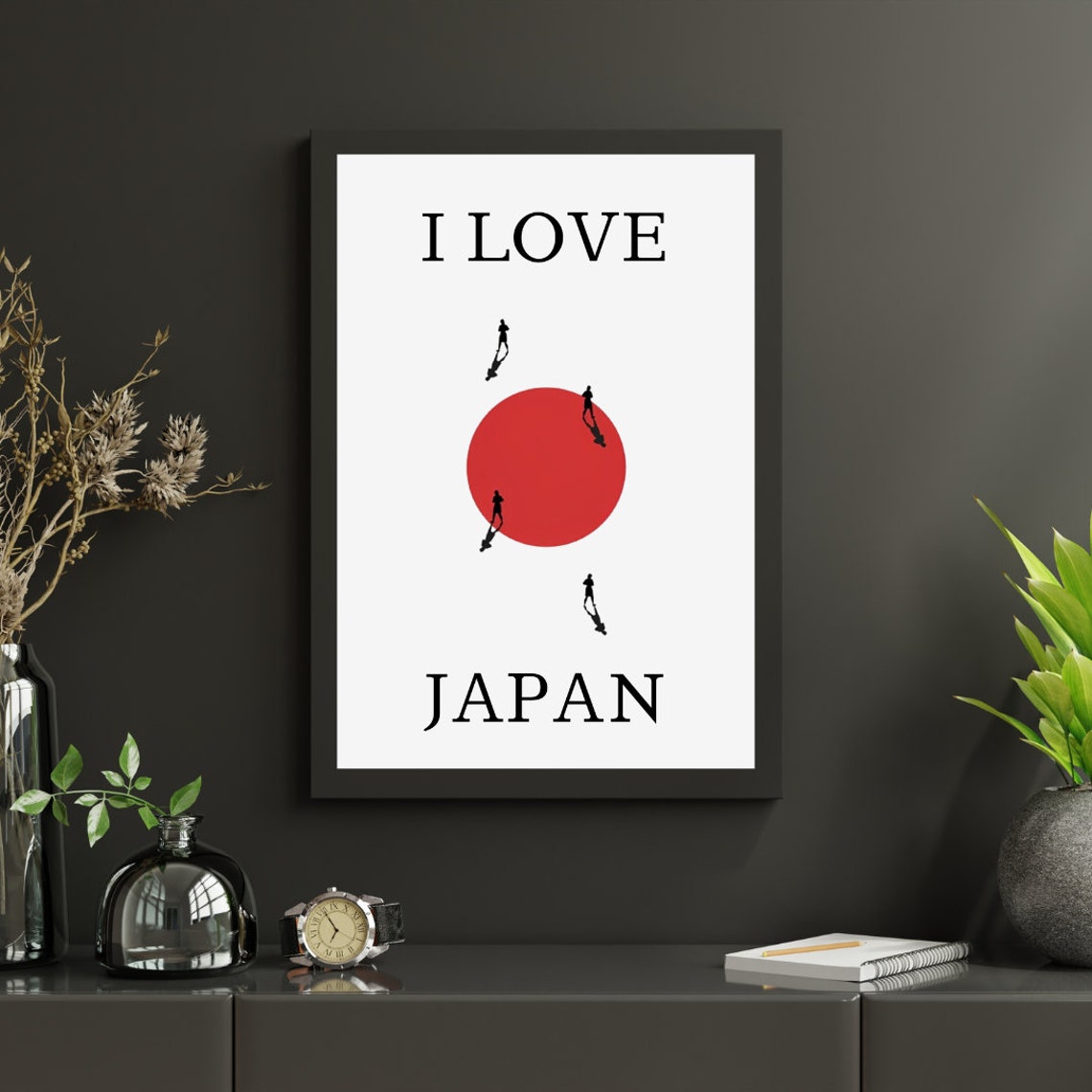 Motivational Poster Japan Poster Japan Japan Fan Poster Love Japan Poster Minimalist Motivation Poster Minimalist Poster Travel Poster - Image 2