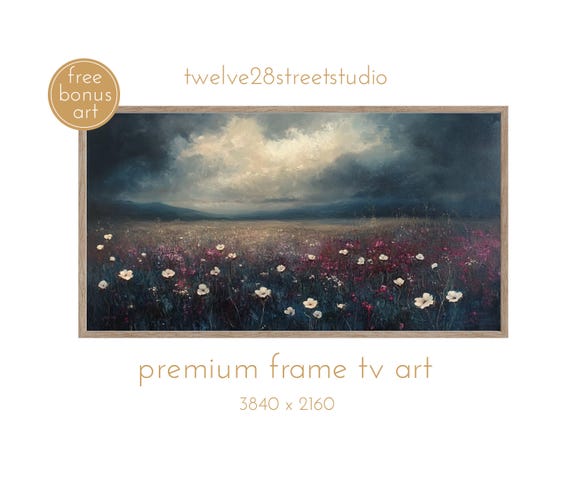 Dark Academia Floral Moody Surprising Frame Tv Art Artwork For The Frame Tv Frame Tv Art Instant File