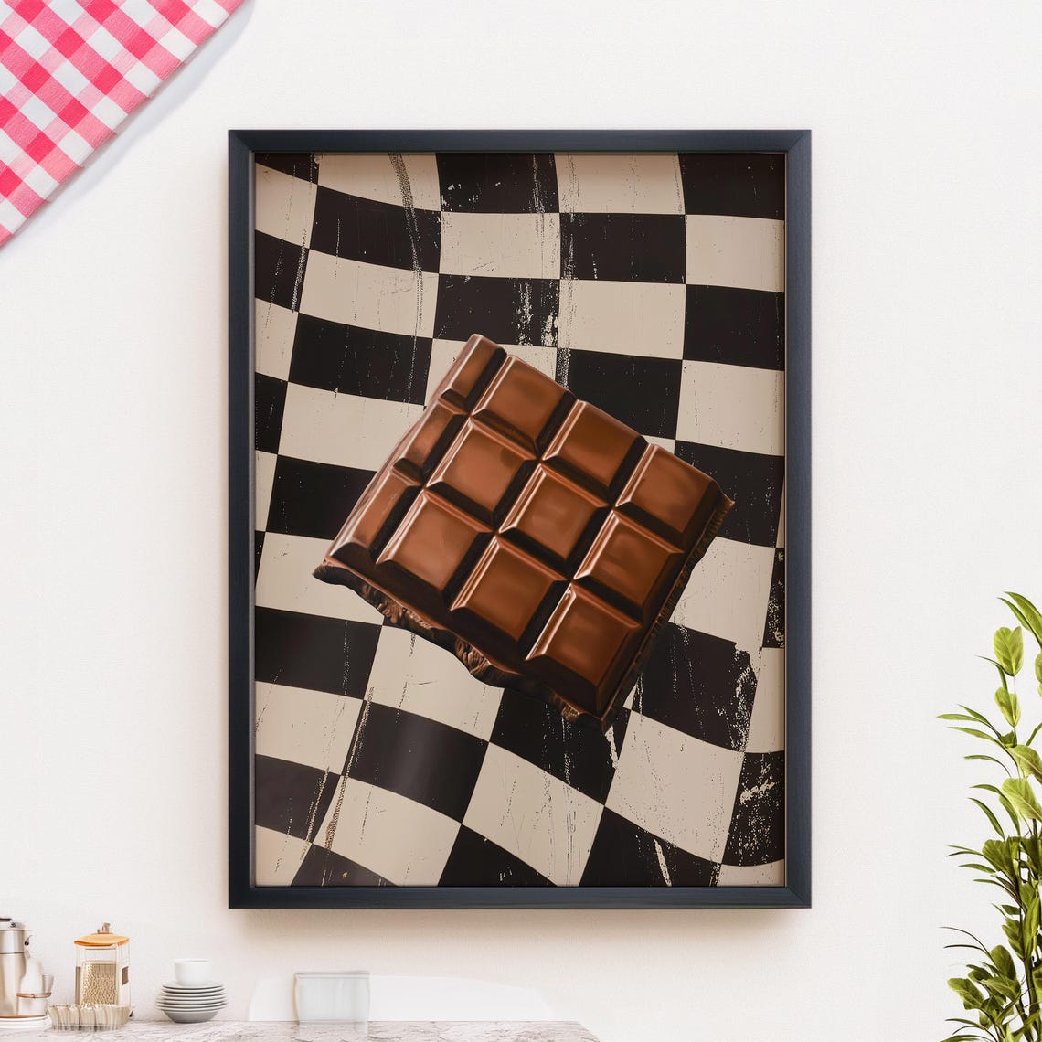 Retro Chocolate Kitchen Art Print Food Poster Printed On Luxury Paper - Image 3