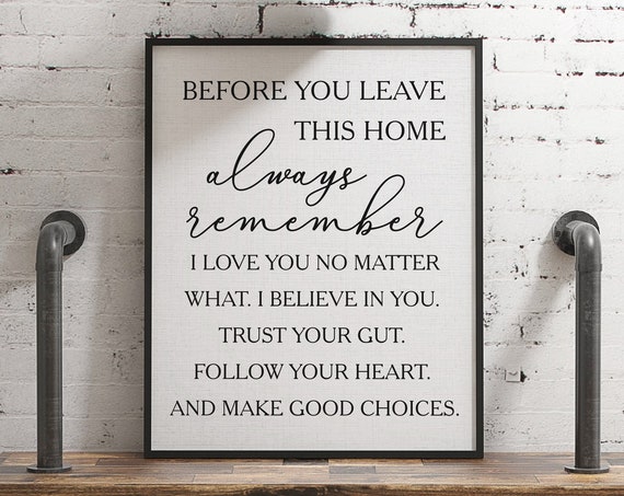 Farmhouse Love Quote Art Print, Home Blessing
