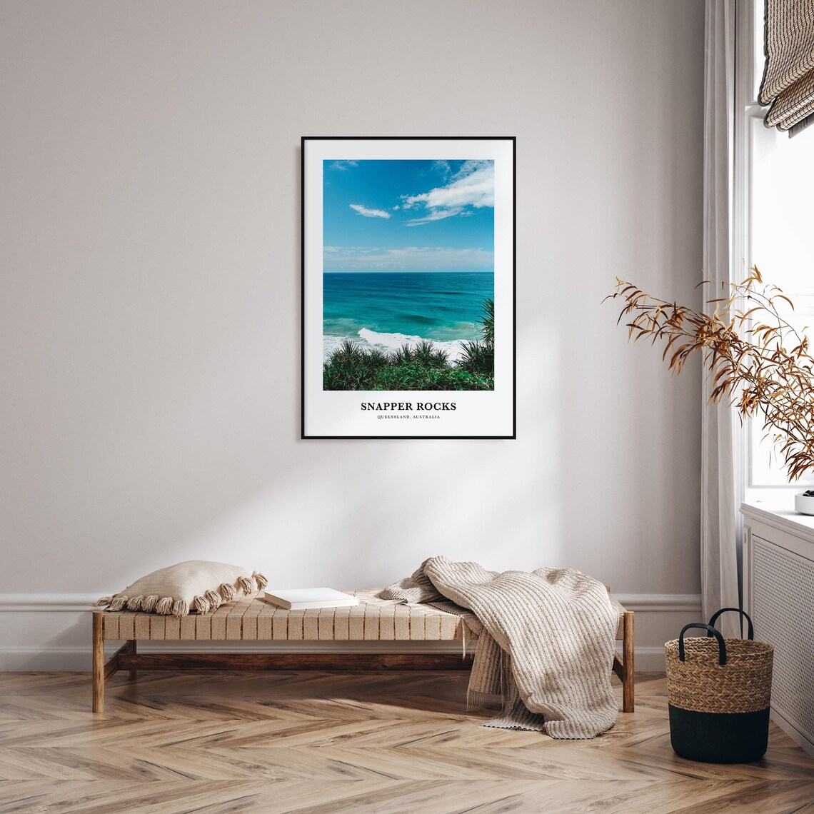 Snapper Rocks Travel Poster, Queensland Australia - Image 3