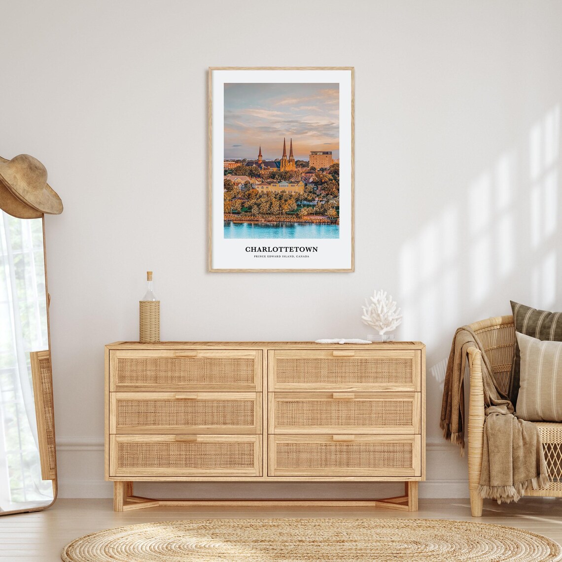 Charlottetown Travel Poster, Prince Edward Island Canada - Image 2