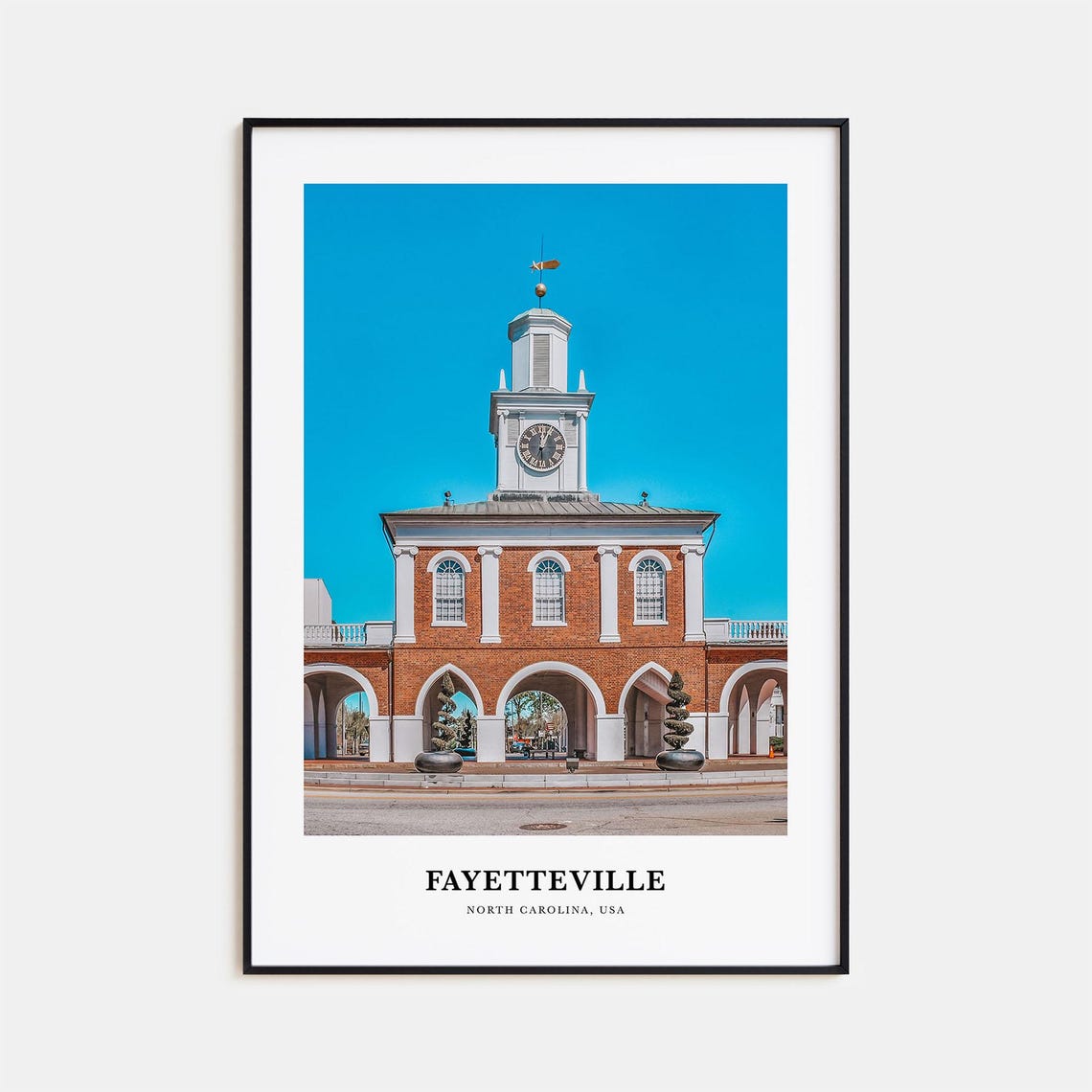 Fayetteville Print North Carolina Fayetteville Photo Poster Fayetteville Travel Wall Art Fayetteville Map Print Fayetteville Print Usa