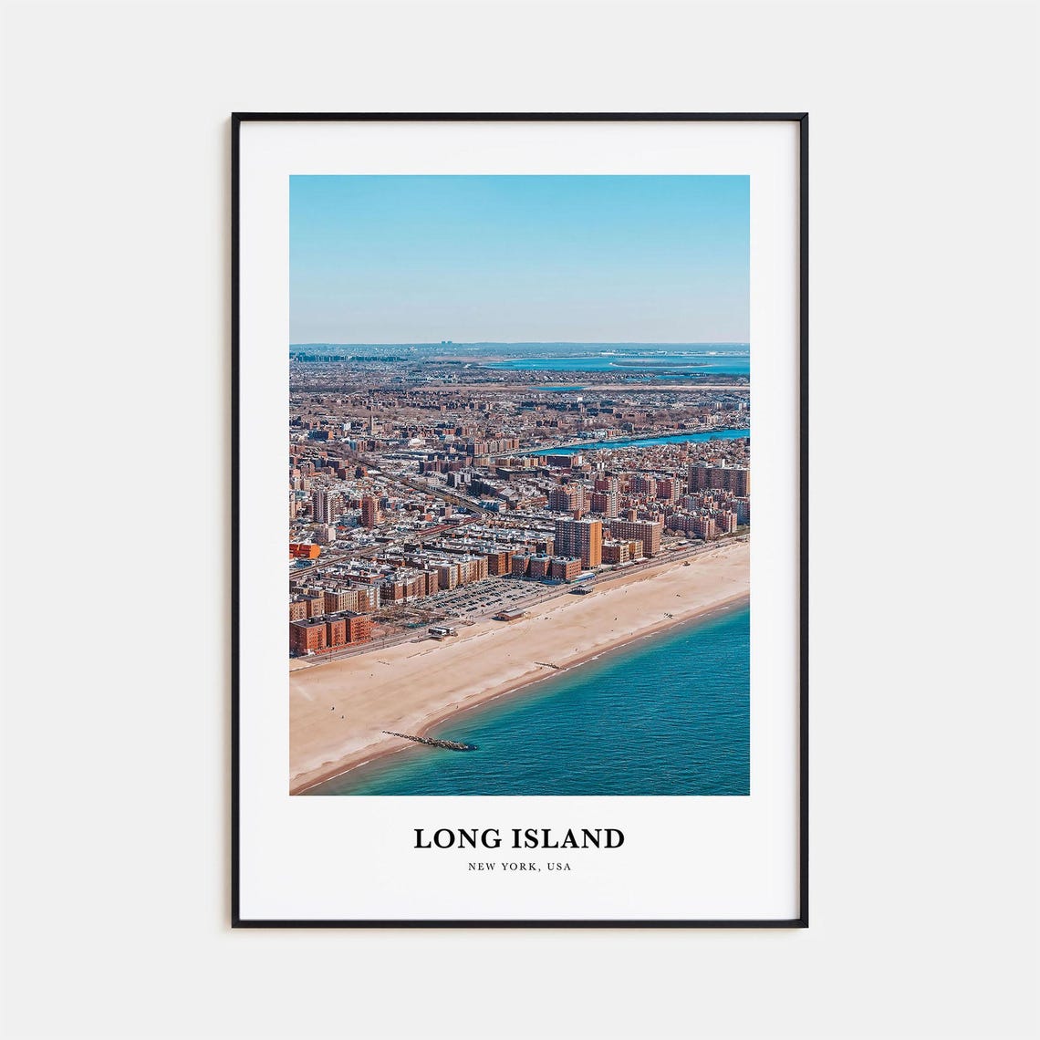 Long Island Print No 1 Long Island Photo Poster Long Island Travel Wall Art Long Island Map Print Long Island Photography New York Usa