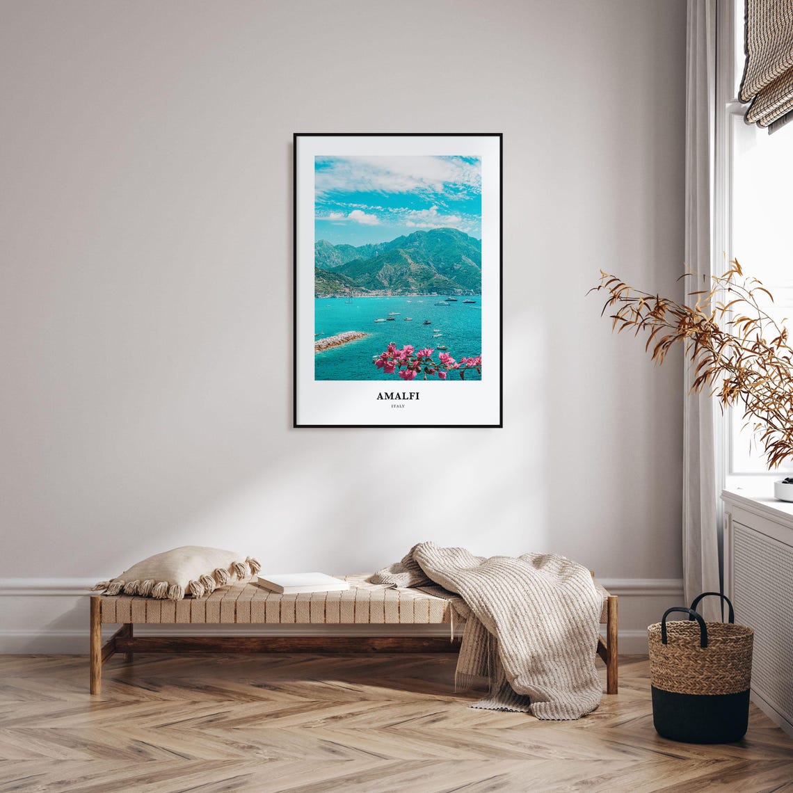 Amalfi Print Amalfi Photo Poster Amalfi Travel Wall Art Amalfi Map Print Amalfi Photography Print Amalfi Wall Dcor Italy - Image 4