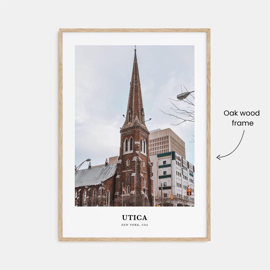 Utica Print Utica Photo Poster Utica Travel Wall Art Utica Map Print Utica Photography Print Utica Wall Dcor New York Usa - Image 3