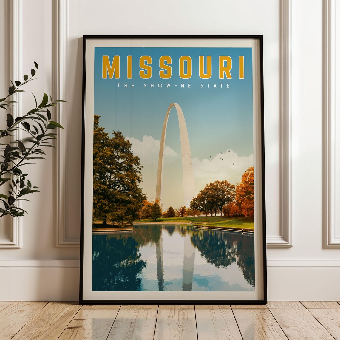 Missouri Poster Print, Kansas City St Louis