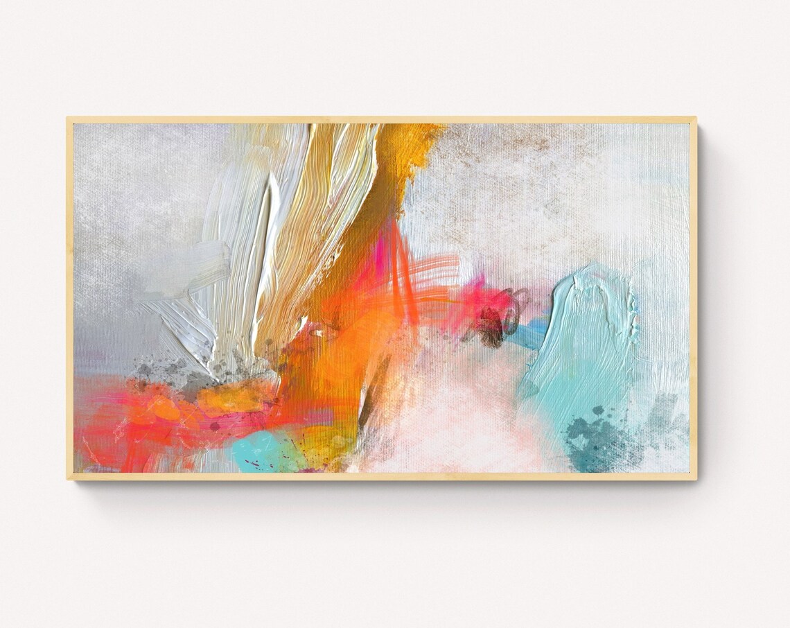 Brush Stroke Abstract Art Print, Modern Abstract - Image 6